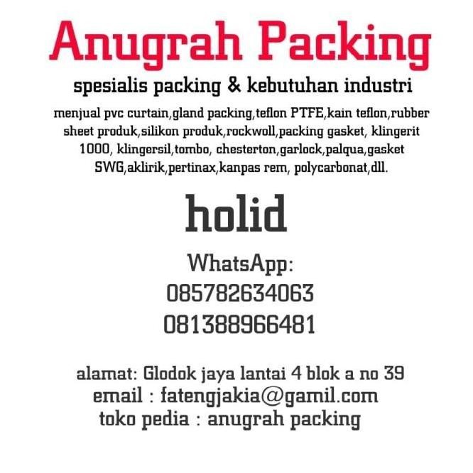 

Packing Tombo 1000 3Mm X 127 Cm X 127 Cm Packing Tmb Biru