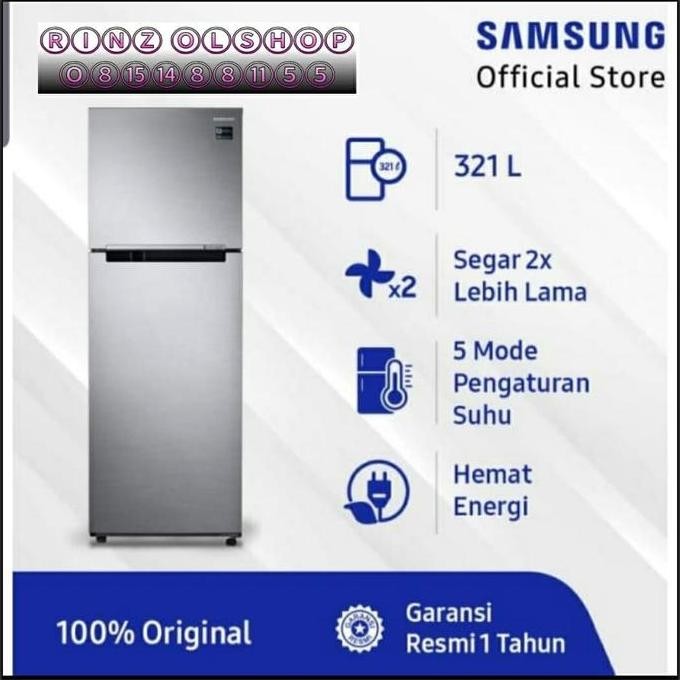 TERMURAH - KULKAS SAMSUNG RT32K5032S8 INVERTER TWIN COOLING 2 PINTU