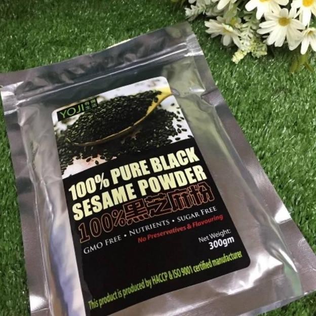 

Yoji 100% Pure Black Sesame Powder 300G #Gratisongkir