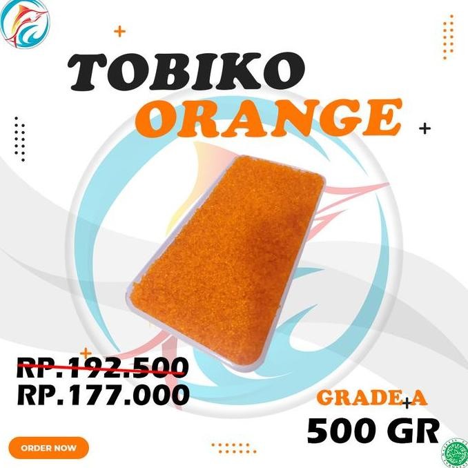 

Tobiko Orange 500 Gr Premium #Gratisongkir