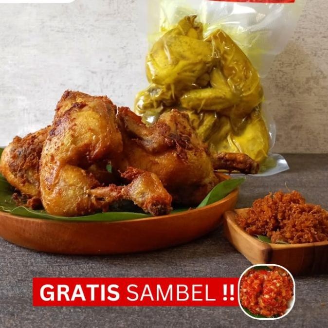 

Ayam Ungkep Serundeng Lengkuas Bumbu Kuning Praktis Siap Goreng 1 Ekor Gratis Sambal