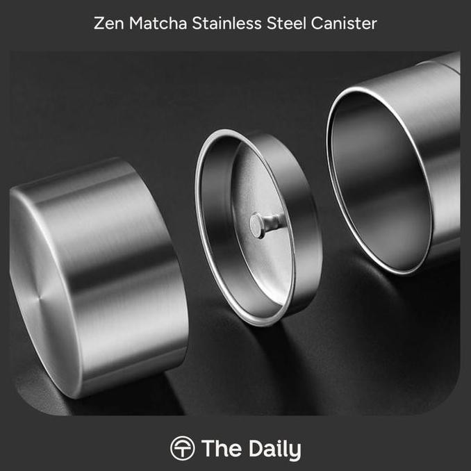 

Terlaris Zen Matcha Stainless Steel Canister - Tempat Penyimpanan Bubuk Teh Matcha Container Bahan Stainless Steel Ready Stok