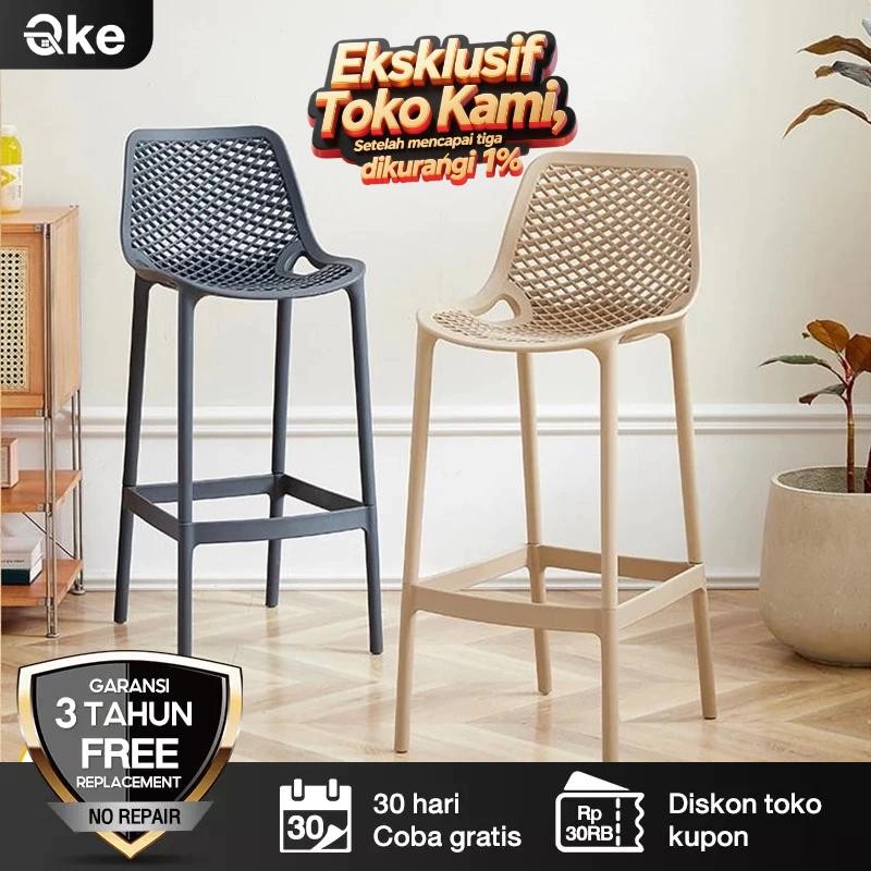 Kursi Bar 100Cm Kursi Tinggi Kursi Cafe Plastik  Kursi Kursi Teras Kursi Outdoor