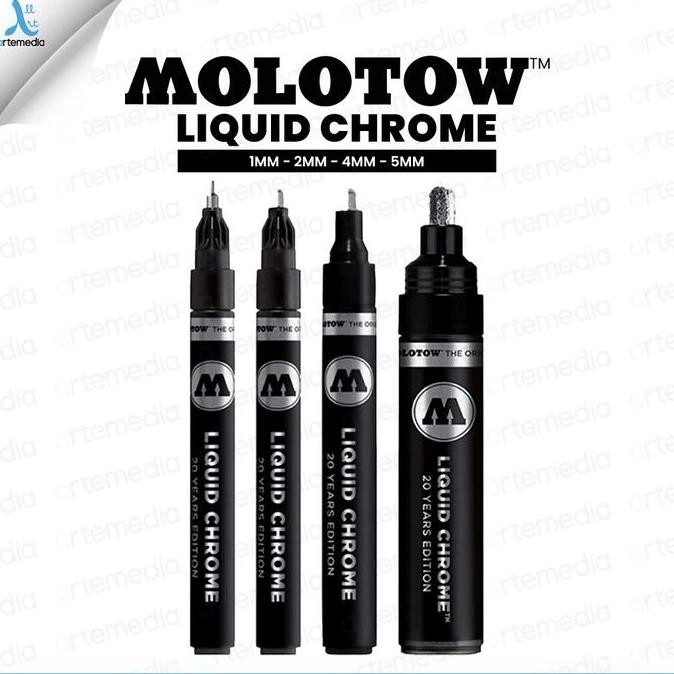 

SPIDOL PERMANEN MOLOTOW LIQUID CHROME MIRROR EFFECT CAT GUNDAM MARKER ORIGINAL DAN TERPERCAYA