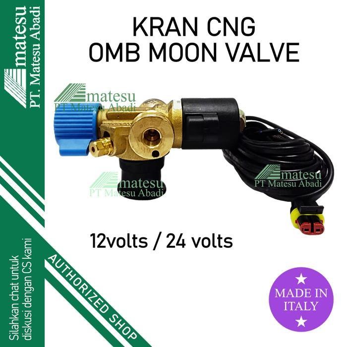 Kran Cng Omb Moon Valve 1Pcs Original Dan Terpercaya
