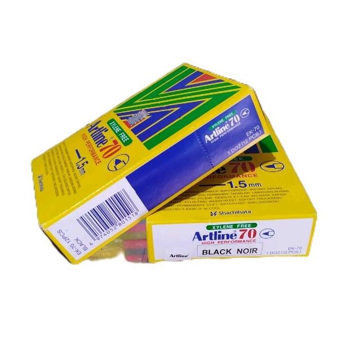

ARTLINE SPIDOL ARTLINE 70 PERMANENT HITAM 1.5MM - STATIONERY DUS ISI 12 PCS WARNA HITAM ORIGINAL DAN TERPERCAYA