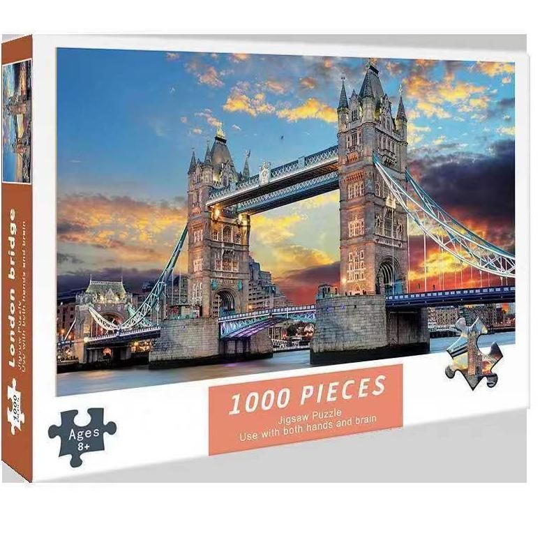 ''Terlaris" Puzzle Terbesar Lanskap Jigsaw Puzzle 1000 Pcs ( Paper Puzzle Uk 0X 7 ) / Paper Puzzle J