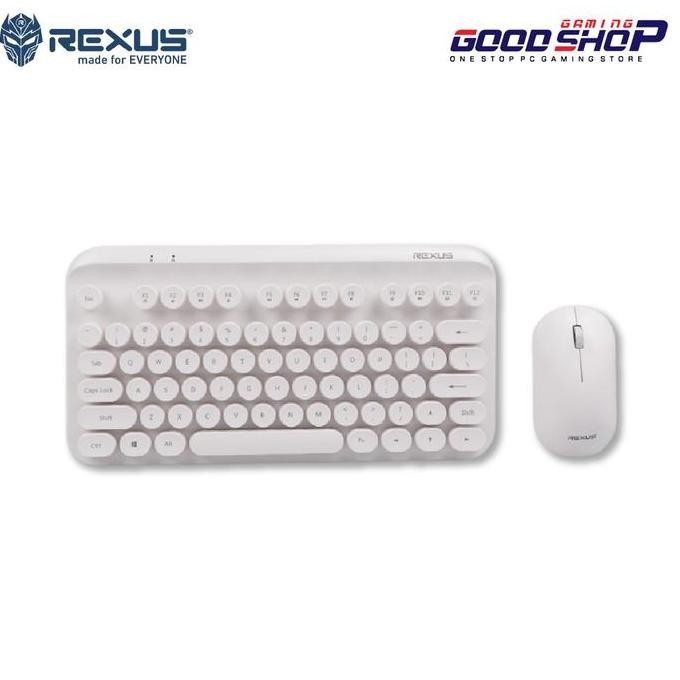 Rexus KM9 / KM-9 Combo Bundle Keyboard & Mouse Wireless Terlaris