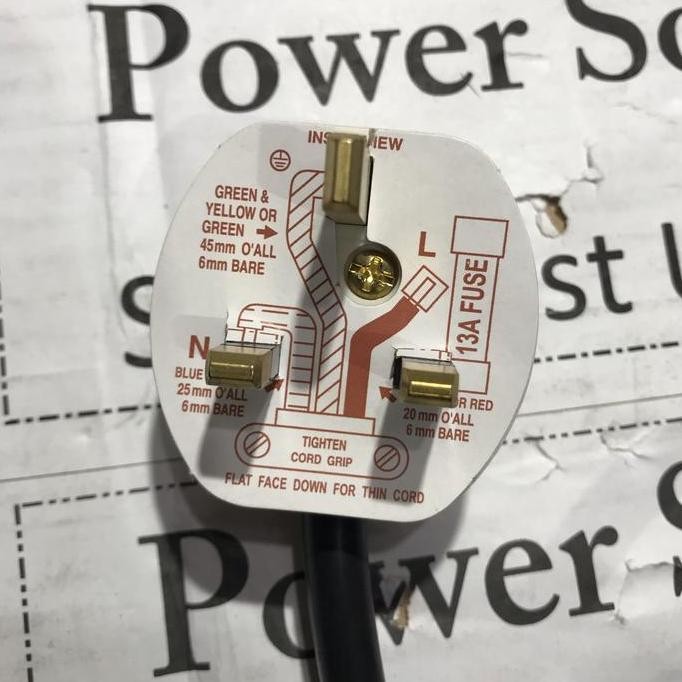 Kabel Power Uk Plug C19 Ups Apc Ica Laplace Eaton Riello Prolink Ge