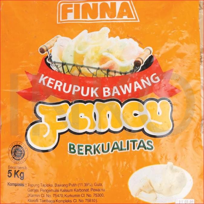 

Finna Kerupuk Bawang Fancy Berkualitas Putih 5Kg #Gratisongkir