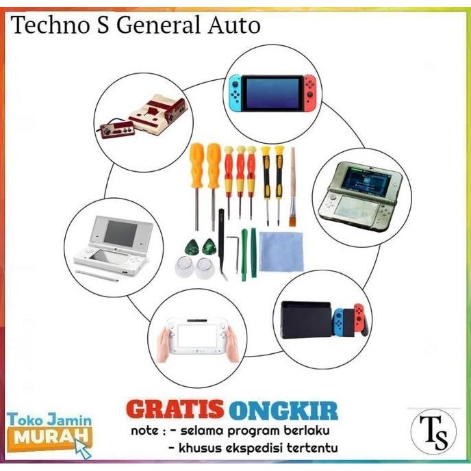 Promo Set Obeng Y2.0 Plus 1.5 For Nintendo Switch Joycon / Obeng Y 2.0 + 1.5