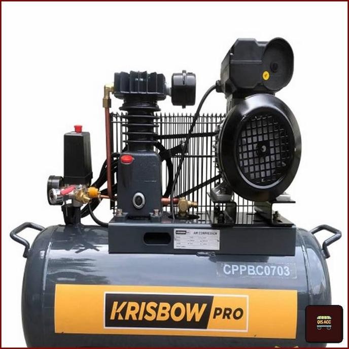 KRISBOW Mesin Kompresor Angin 3/4 Hp 30 Ltr 8 Bar CPPBC0703