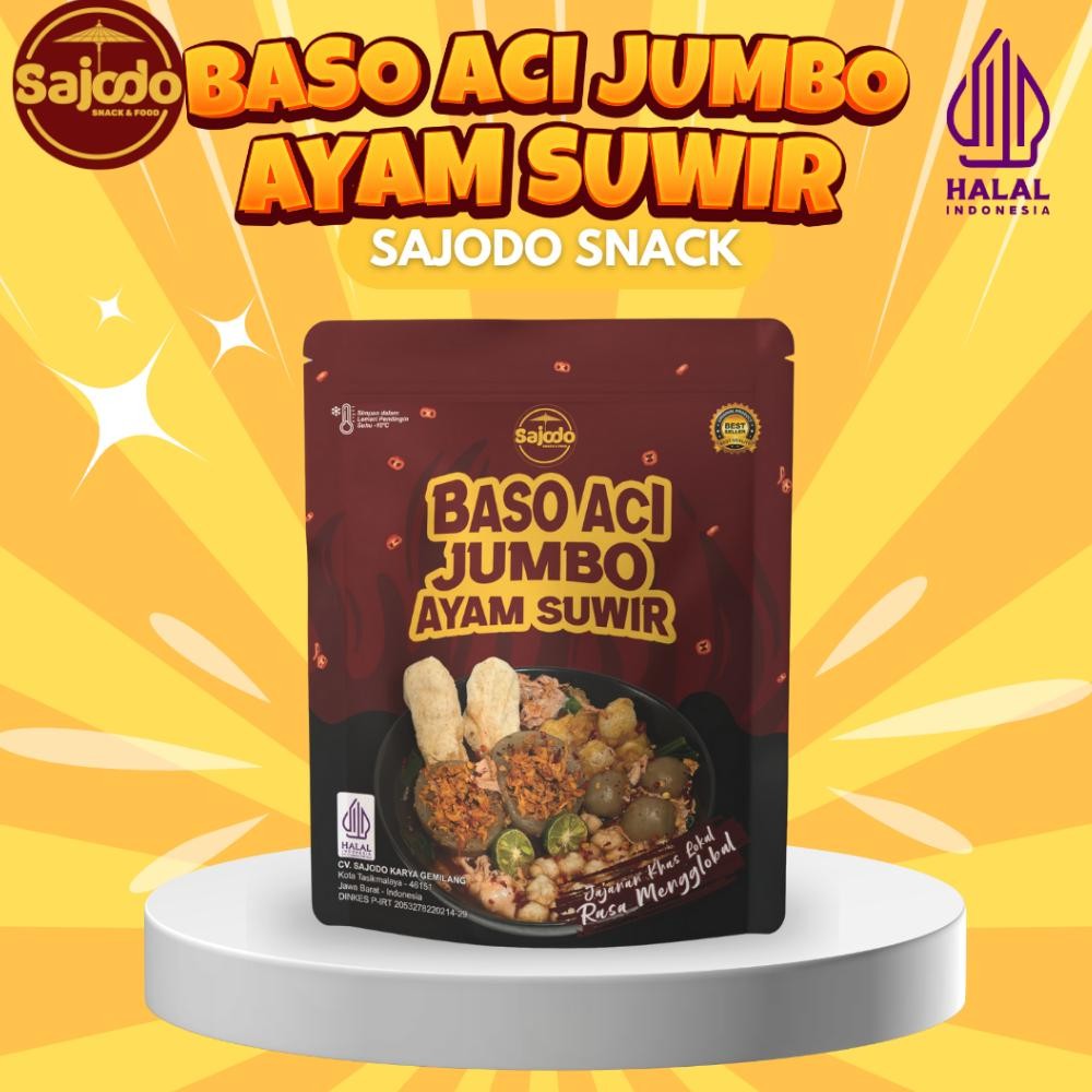 

Cod [Paling Murah] Paket Best Seller Baso Aci Jumbo, Cimol Keju Leleh, Otak - Otak Ikan Sajodo Snack & Food Pel-116