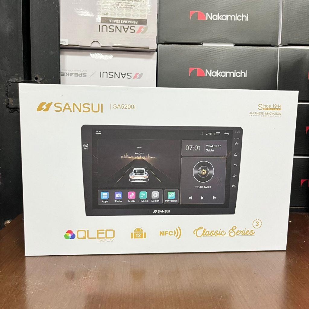 Head Unit Android Sansui Classic Gen 3 Ram 2/32Gb Nfc Series