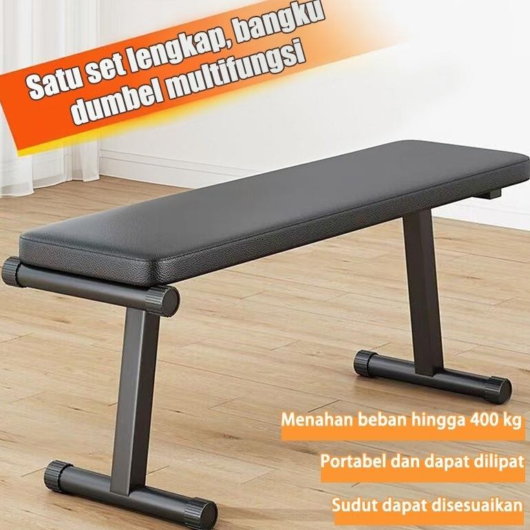 Fitness Bench/Sit Up Bench Adjustable Folding Fitness/Kursi Gym Fitness Adjustable Press/ Kursi Sit-
