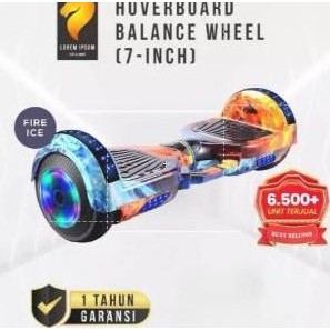 DISKON HOVERBOARD SMART WHEEL BALANCE LED 6.5 & 7 INCH / SELF BALANCING SCOOTER ANAK