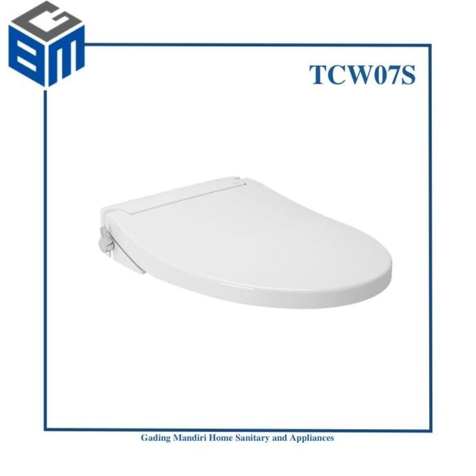 Cover & Dudukan Closet Eco-Washer, Soft Closing Toto - Tcw07S | Toilet Seat & Cover With Eco-Washer,