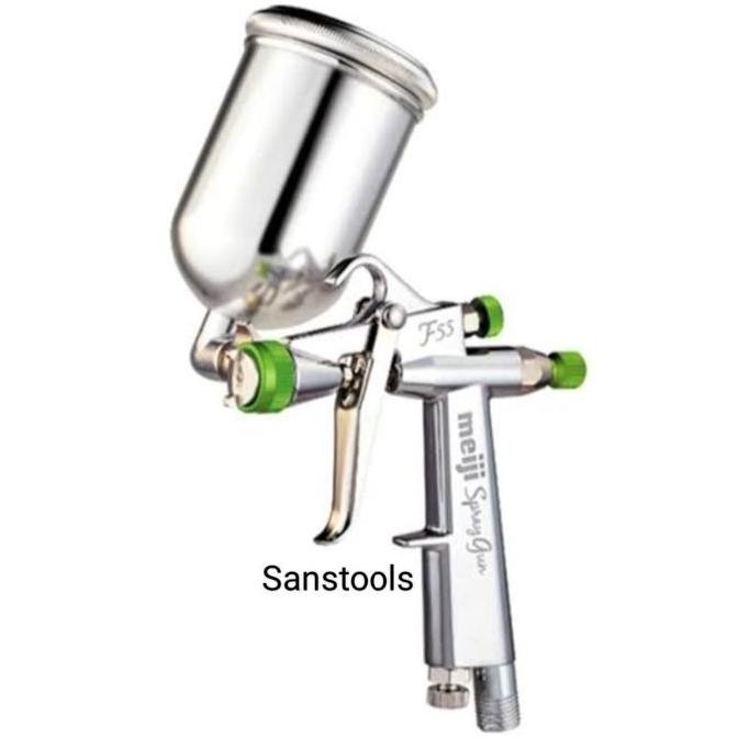 Spray gun Meiji F55-G05 / Spraygun tabung atas F-55 Original Japan