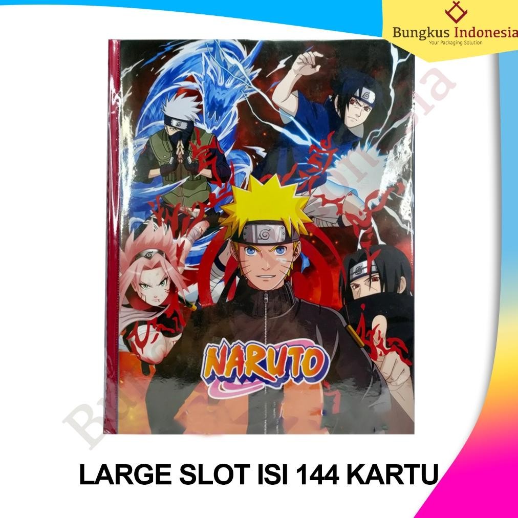 ''Terlaris" Album Kartu Naruto Kecil / Medium / Large / Album Kartu Naruto Isi 144