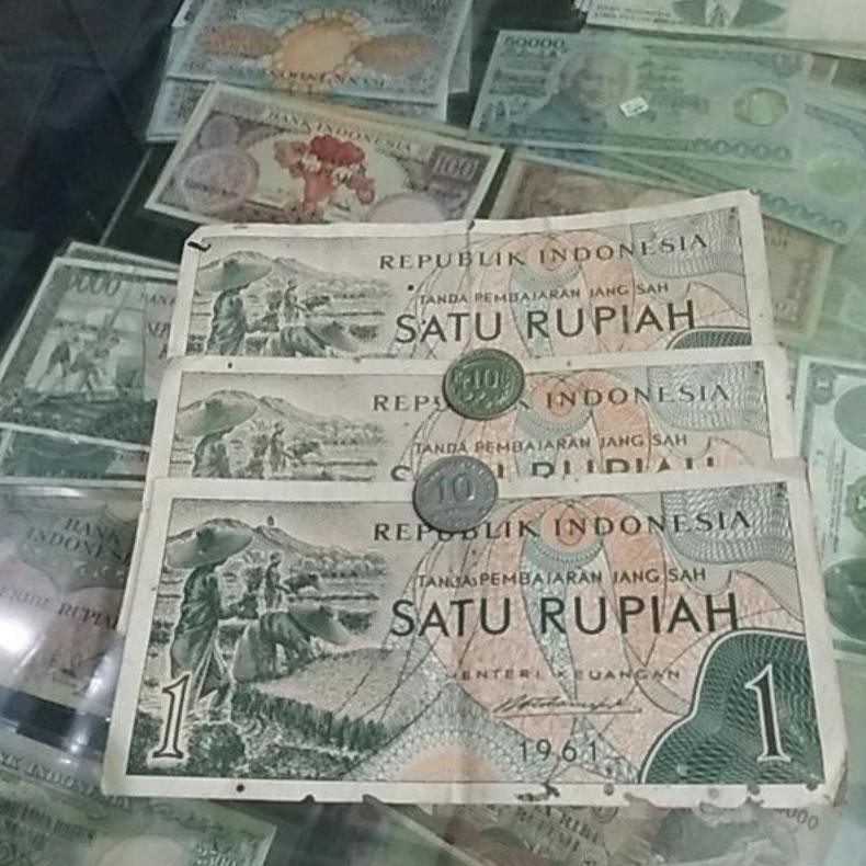 Byp-27 Promo Set Uang 23 Rupiah Super Murah Asli Coin 10+10 Dan Kertas 3 Lembar