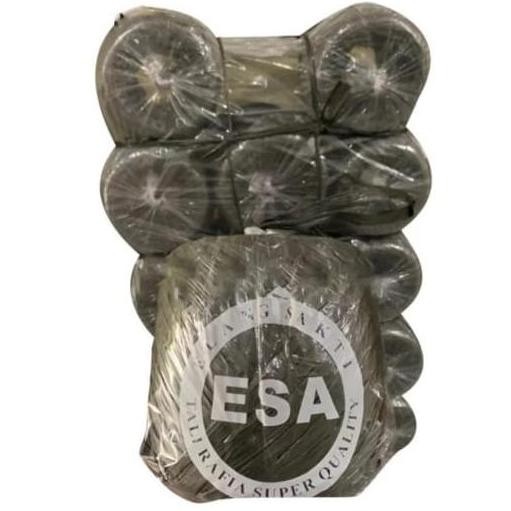 

Tali Rafia Hitam Merk Esa,Kuat,Murah,Tahan Lama,Tidakregas Berat 900Gr Kualitas Terbaik Harga Termurah