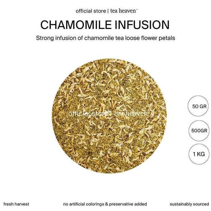 

Terlaris Chamomile Infusion Teh Serbuk Bunga Chamomile Bubuk Murni Grade A Ready Stok