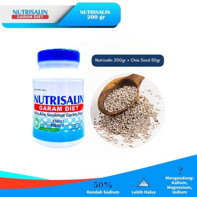 

Nutrisalin 200 gram x Chia Seed 50gr