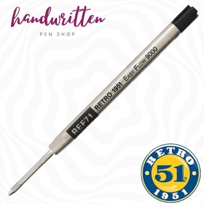 

Retro 51 X Schmidt Easyflow 9000 Hybrid Ballpoint Pen Refill G2 Parker Size / Refill Pulpen
