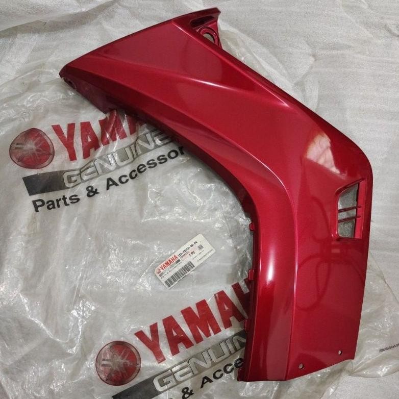 Premium Legshield Tebeng 2 Leksil Sayap Luar Depan Bagian Kanan (Merah) Jupiter Mx Old Original 1S7-