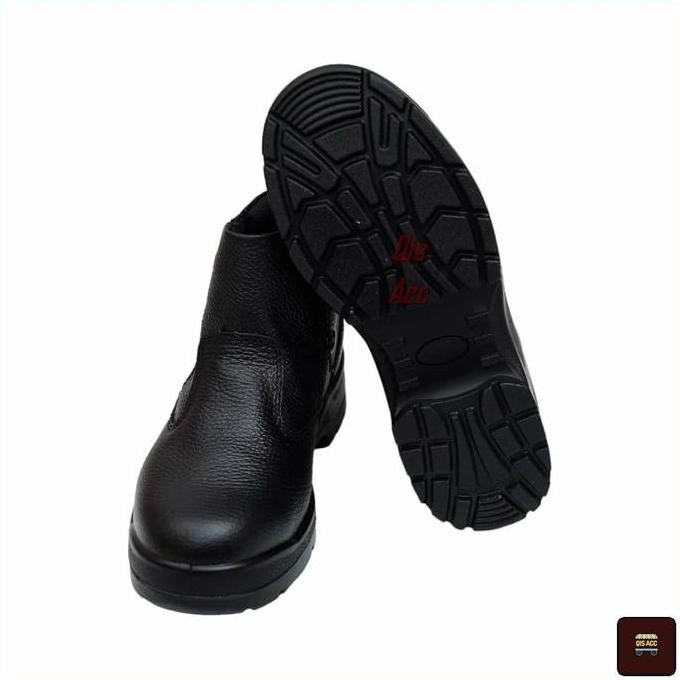 KRISBOW Sepatu Safety Shoes Gladiator 6 Inci - Hitam