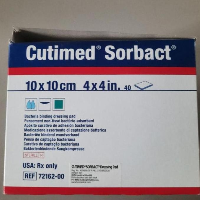 Cutimed Sorbact 10cm x 10cm