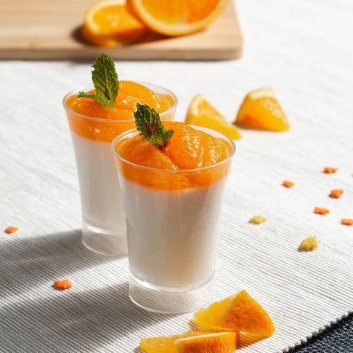 

[PANNA COTTA] Panna Cotta Pudding Sutra ala Italia Rasa Vanilla Susu Omura Dessert Shooter 500 Gr