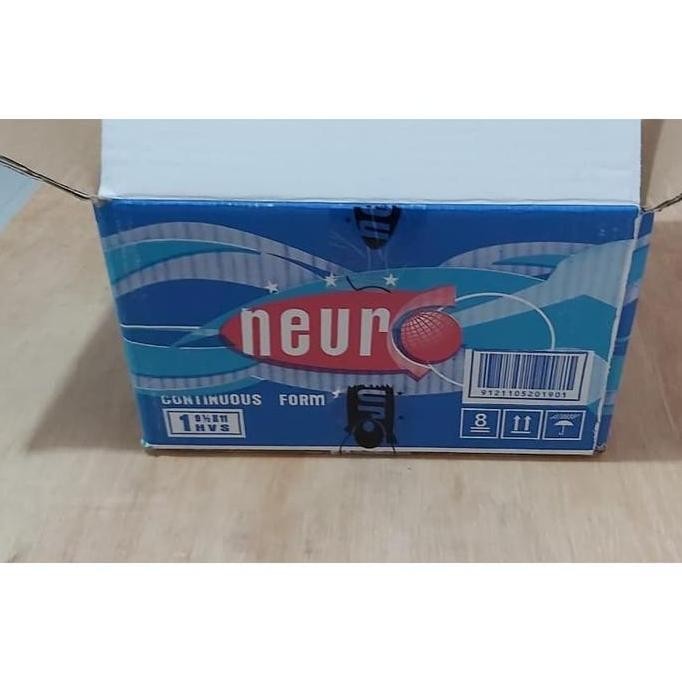 

TERLARIS - Continous Form 91/2 x 11 1 Ply ( K1 Neuro ) HVS / Kertas Komputer