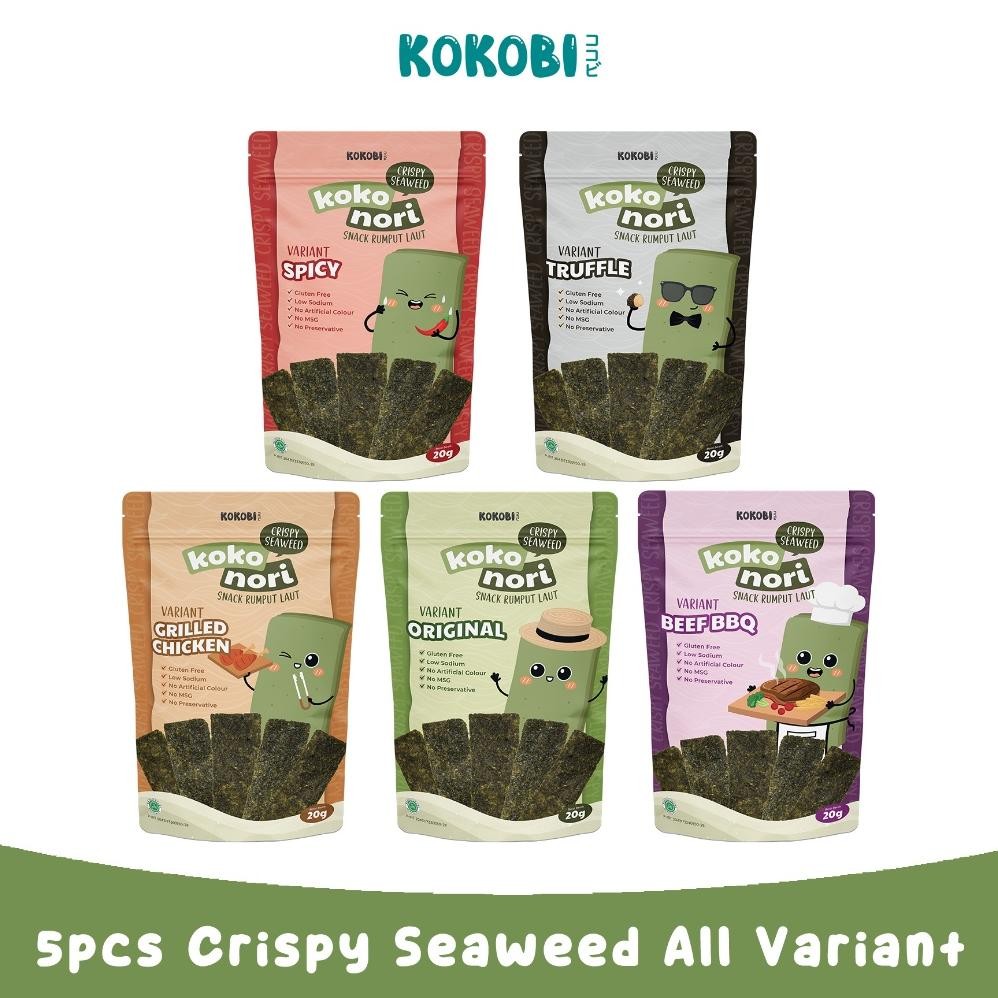 

KOKOBI Koko N Crispy Seaweed Snack All Variant - Bundling 5pcs