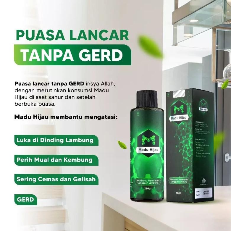 

Madu Hijau 210Gram BPOM Herbal