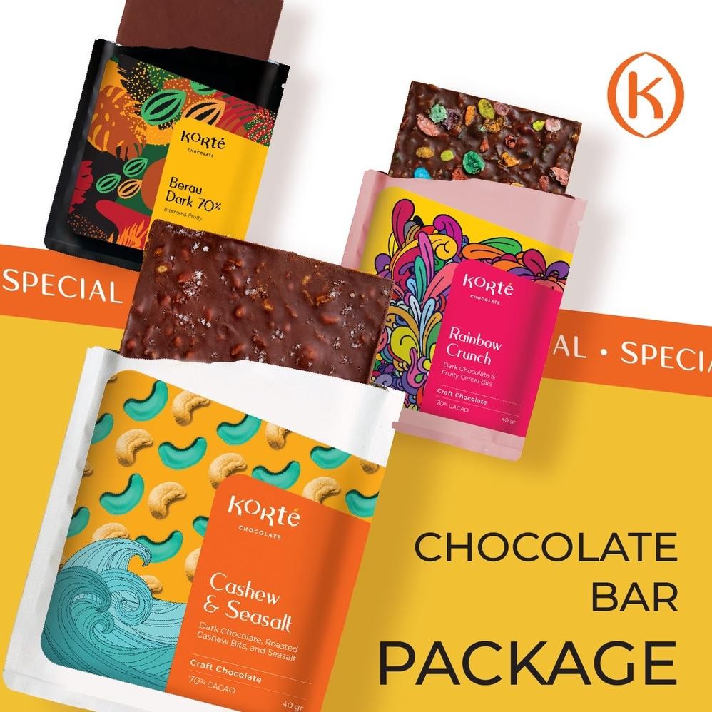 

Korte Chocolate - Kembang Api Chocolate Bar