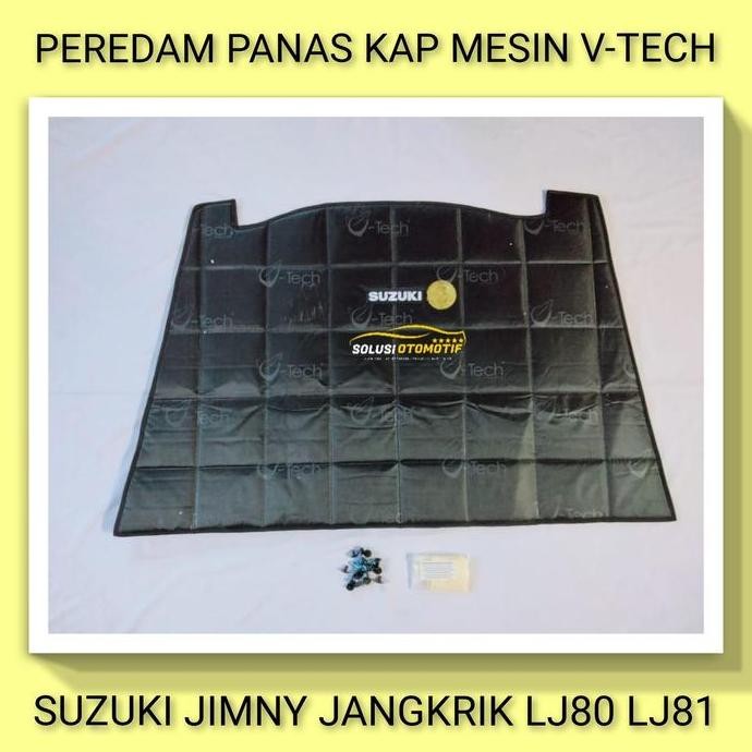 Suzuki Jimny Jangkrik Lj80 Lj81 Peredam Panas Kap Mesin Mobil Vtech Promo