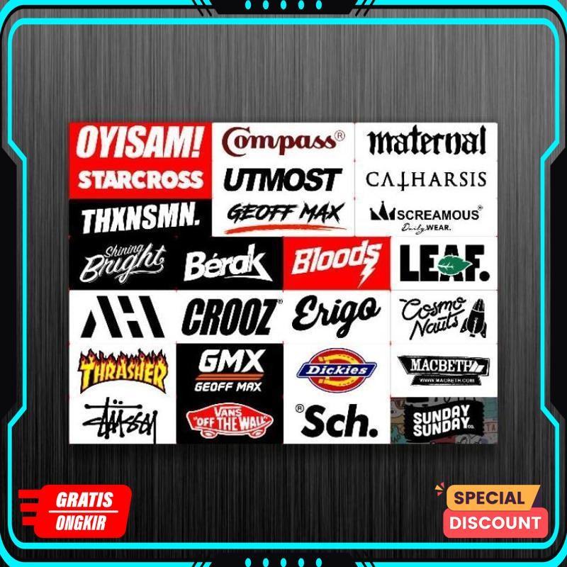 

Diskon 8.8 Stiker Distro / Sticker Clothing / Jackcloth / Hypebeast Vynil Doff Jeruk To34