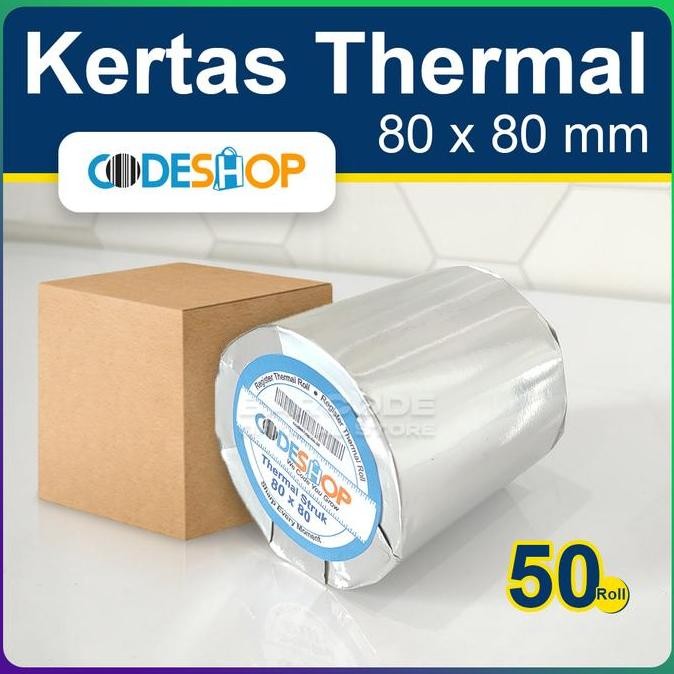 

( 1 Dus ) Kertas Thermal 80 x 80 mm Paper Roll Epson TM-T82 USB LAN
