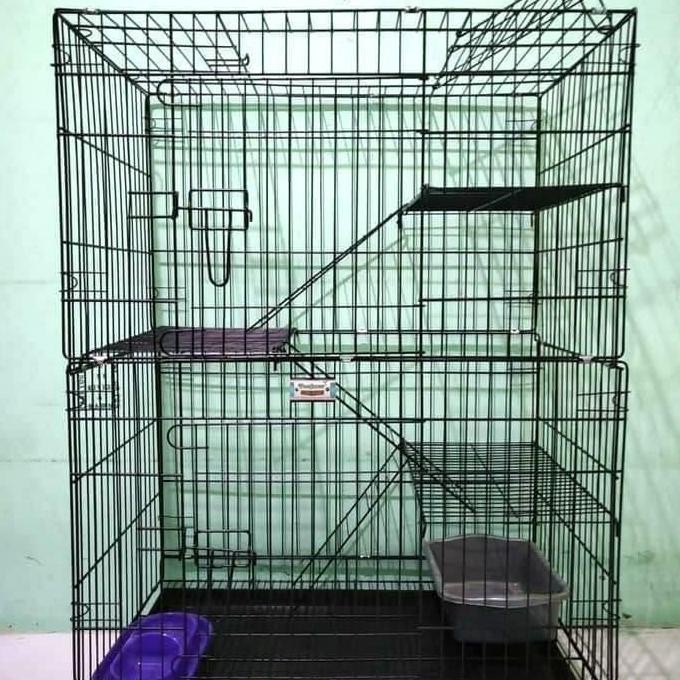 ready Kandang Kucing Jumbo / kandang Kucing Super / Kandang Kucing Murah