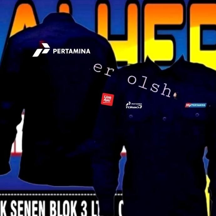 Promo Kemeja My Pertamina Baju My Pertamina Kemeja Pertamax Turbo Baju Perta