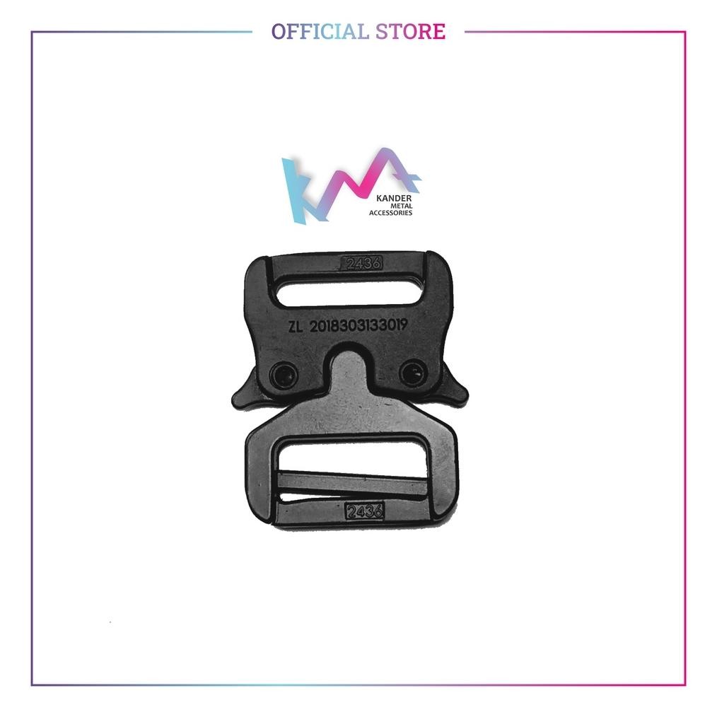 Cobra Buckle / Gesper Logam Metal Alloy Pengait Gesper / Sabuk Tactical Military 20 mm Type E2436 Nu