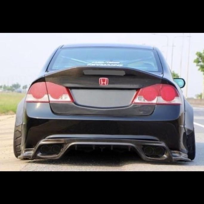 Ducktail wing spoiler bodykit Honda Civic FD murah