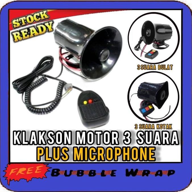 Klakson / Toa Polisi / Patwal / Sirine 3 Suara - KLAKSON TOA 3 SUARA