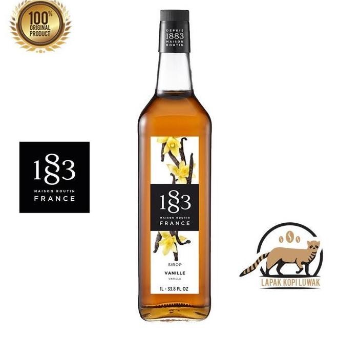 

(SALE) VANILLA SYRUP MERK 1883 MAISON ROUTIN