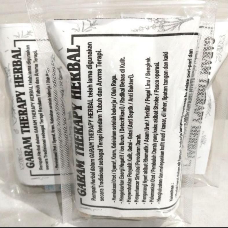 

(Terbaru) GARAM THERAPY HERBAL Garam Rendaman Herbal Mereleksasi Pemulihan Syaraf Otot Nyeri Kram Terkilir Stroke Bengkak Kulit Gatal (Terlaris)