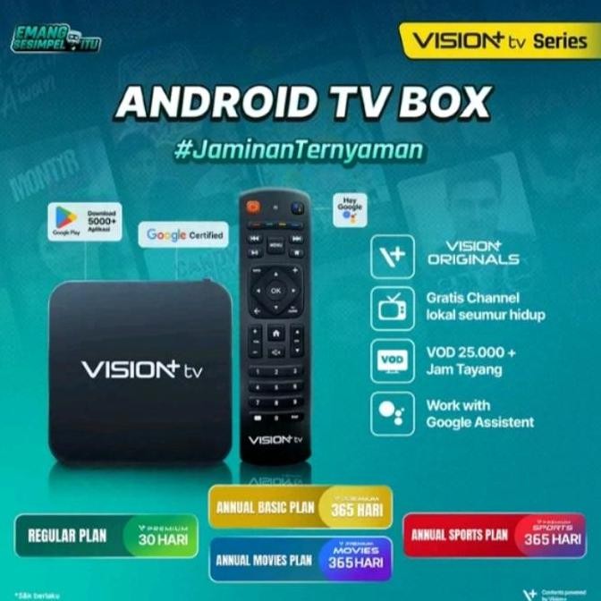#MNC PLAYBOX #VISION+ TV #ANDROID BOX TV #STB ANDROID #MNCPLAY #PLAYBOX