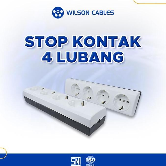 Stop Kontak BROCO 4 Lubang / Stop Kontak Terminal 4