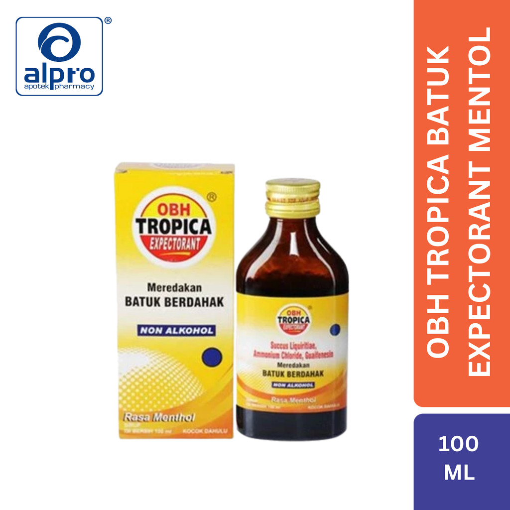 Obh Tropica Batuk Expectorant Mentol 100Ml
