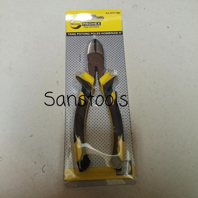 Diagpnal cutting pliers / Tang potong prohex 6" 4232-006 Original